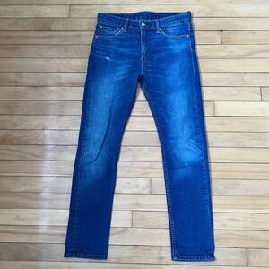 Levis 510 Skinny Fit Mens Blue Jeans Medium Wash W32 L32